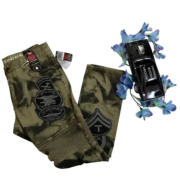 Smith & Graham NWT Tye Dye Skinny Jeans Men W36 L33 - Picture 1 of 11